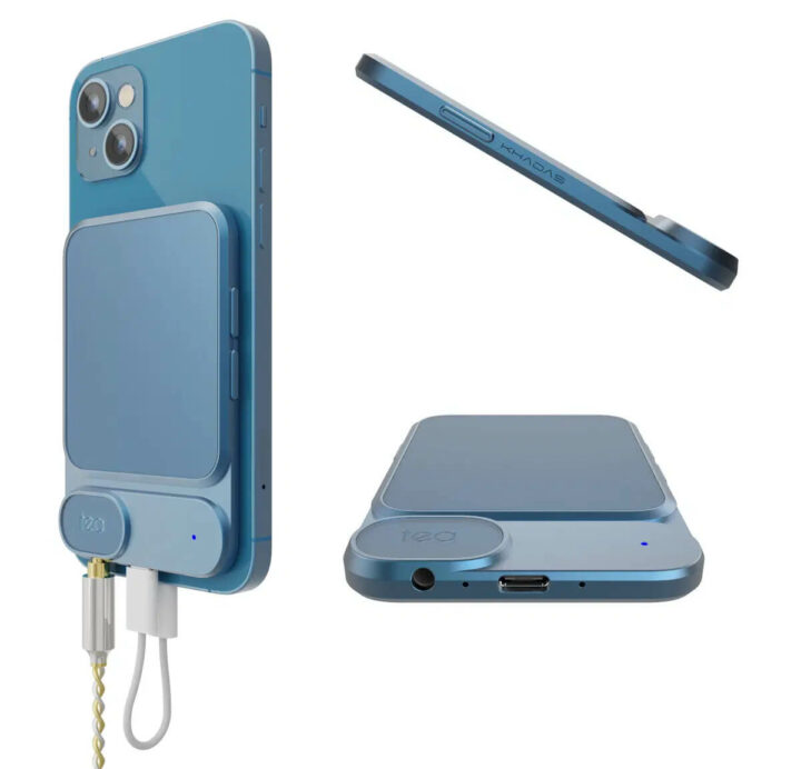 MagSafeHi-Fi耳机放大器KhadasTea，可在智能手机上*放播**无损音频