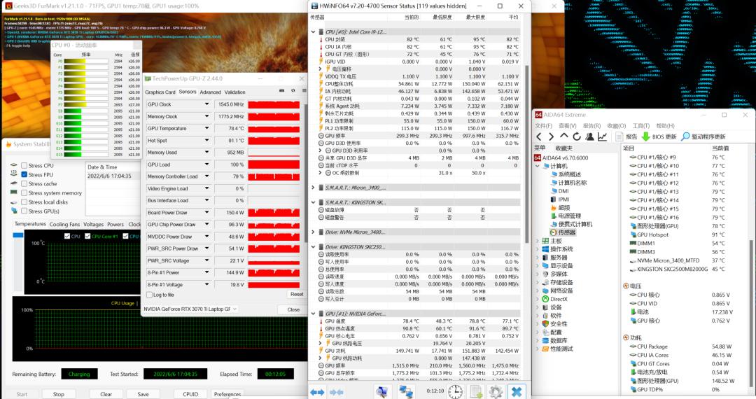i912950hx评测,i910900性能测试