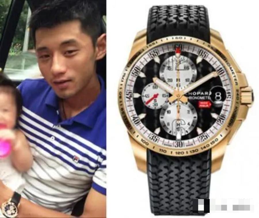 张继科景甜腕表,景甜卡地亚手表