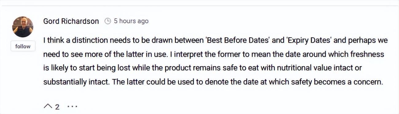 加拿大食品以后没有bestbefore了?过期食物全靠眼睛和鼻子了?