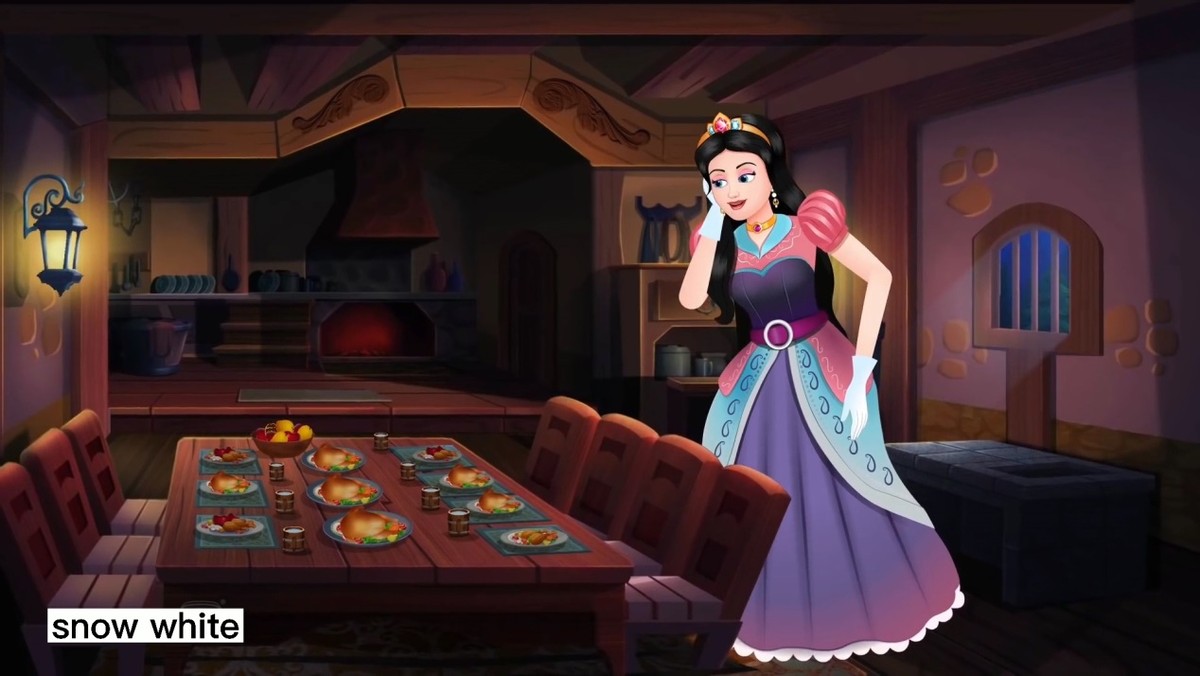 格林童话白雪公主英文阅读,白雪公主格林童话国语版