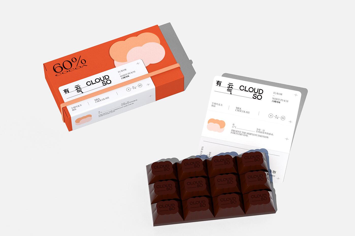 巧克力包装设计步骤,简单巧克力大件造型