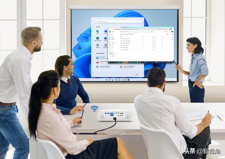 明基全球首款搭载Windows11的投影仪“EH620”实现流畅的视频会议
