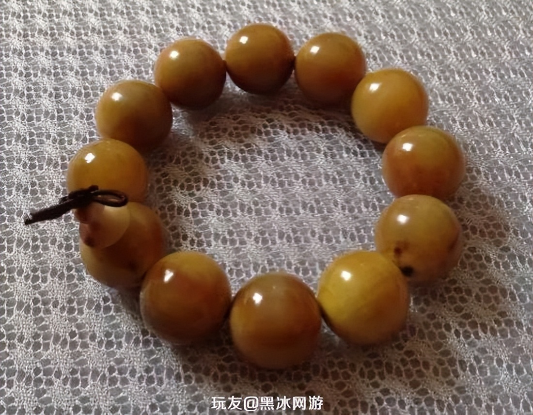 牦牛角能盘出包浆吗,牦牛角手串盘出来什么效果