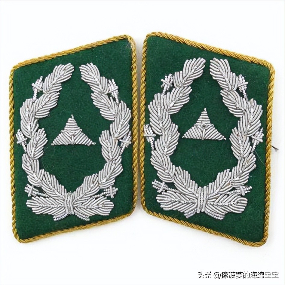 二战德国将军军衔图案,二战德国突击队队长军衔