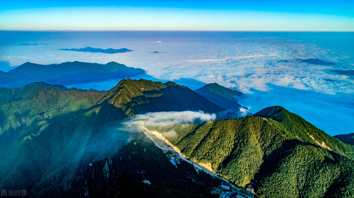 美丽云山风景图片,美丽绝伦的山水风景图