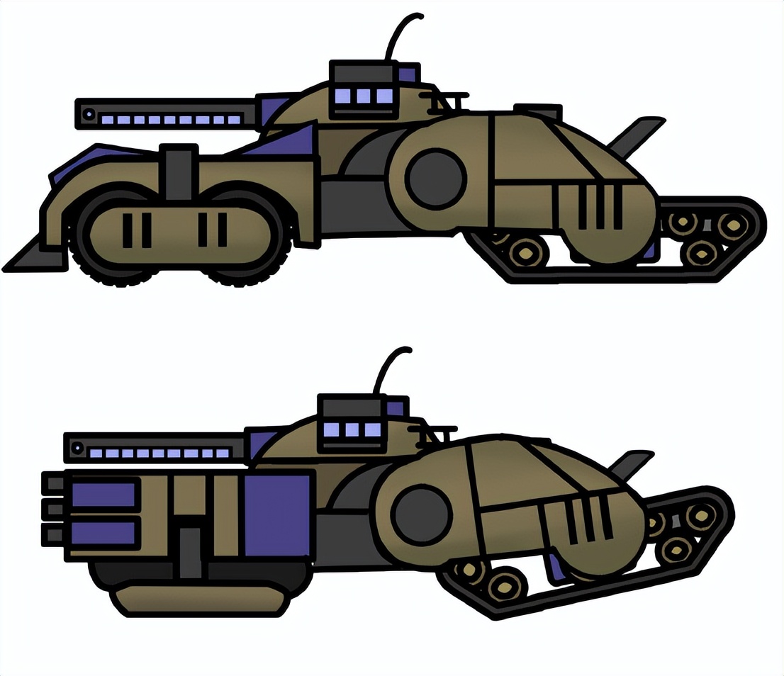 【游戏内外】由大脑做成的坦克是什么样的？心灵终结心灵军团载具