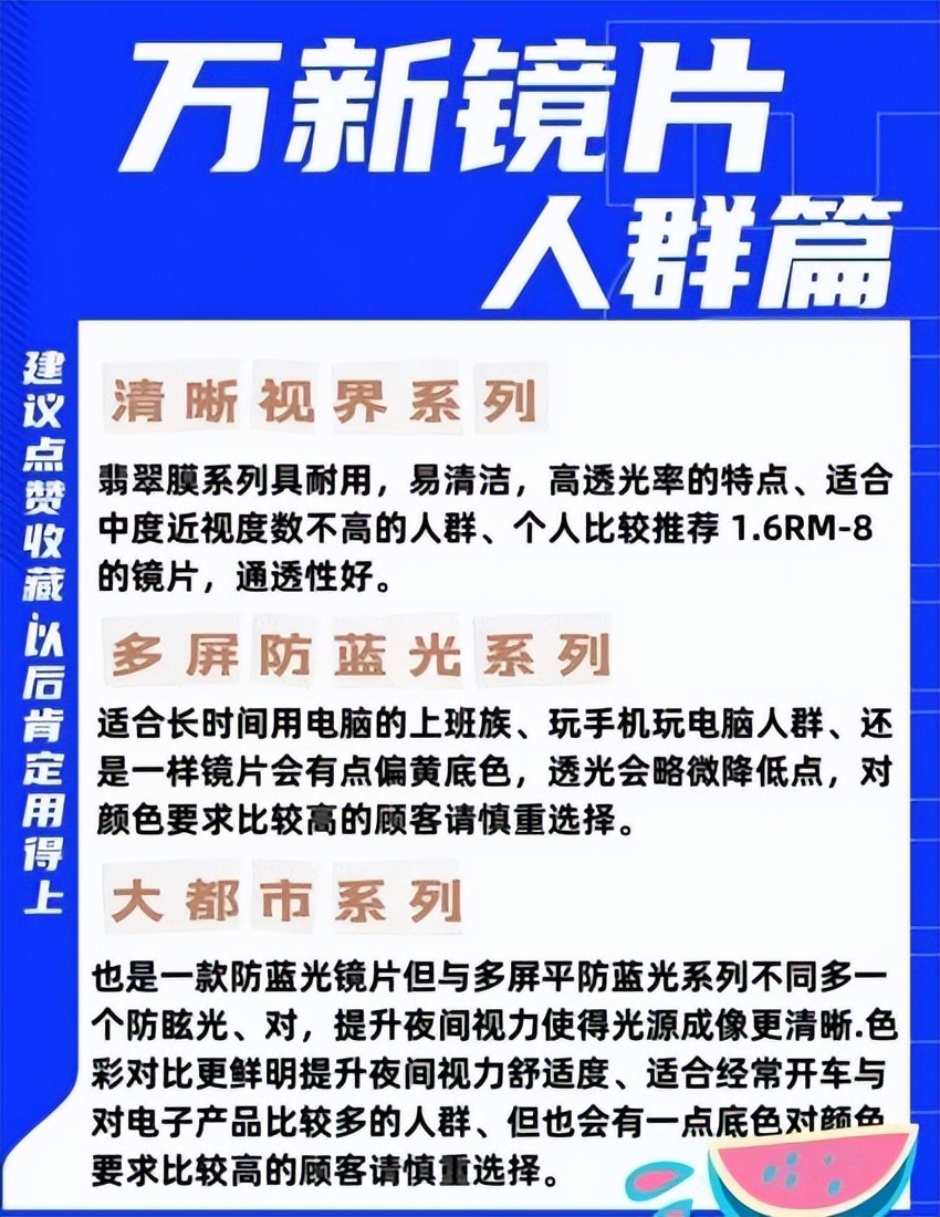 眼镜镜片选哪种比较好,镜片排名前十的牌子