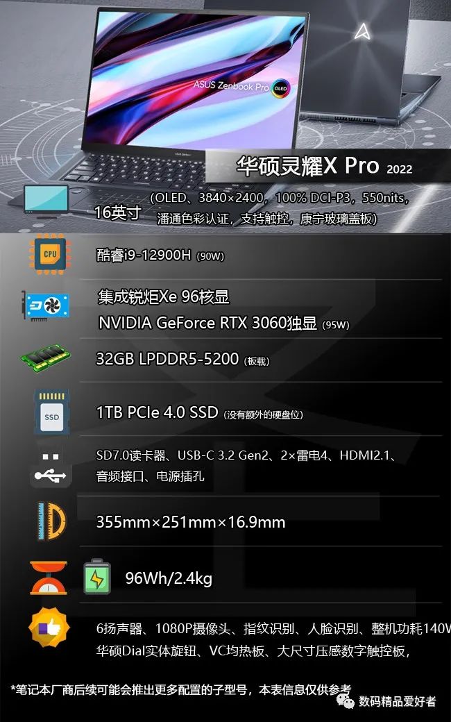 华硕灵耀折叠屏笔记本有多大,华硕灵耀x双屏笔记本i9实测