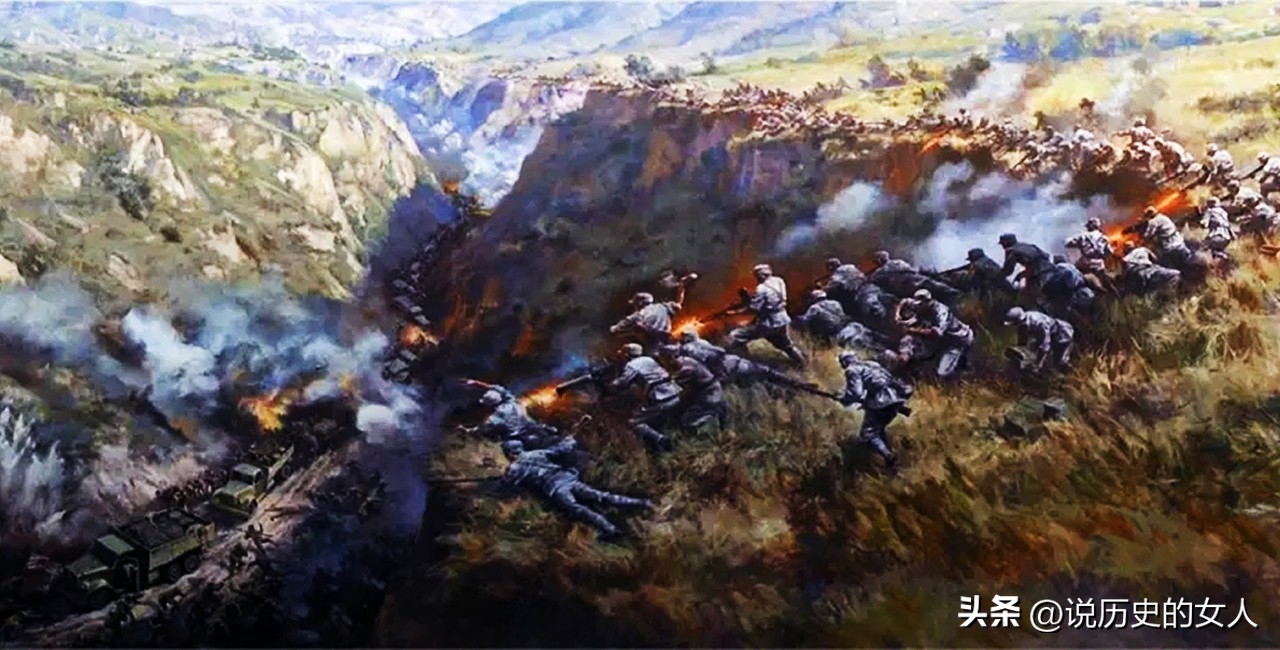 伏击胜利后陈赓骑着日本马去报喜，*伯承刘**：要不你再伏击一次？