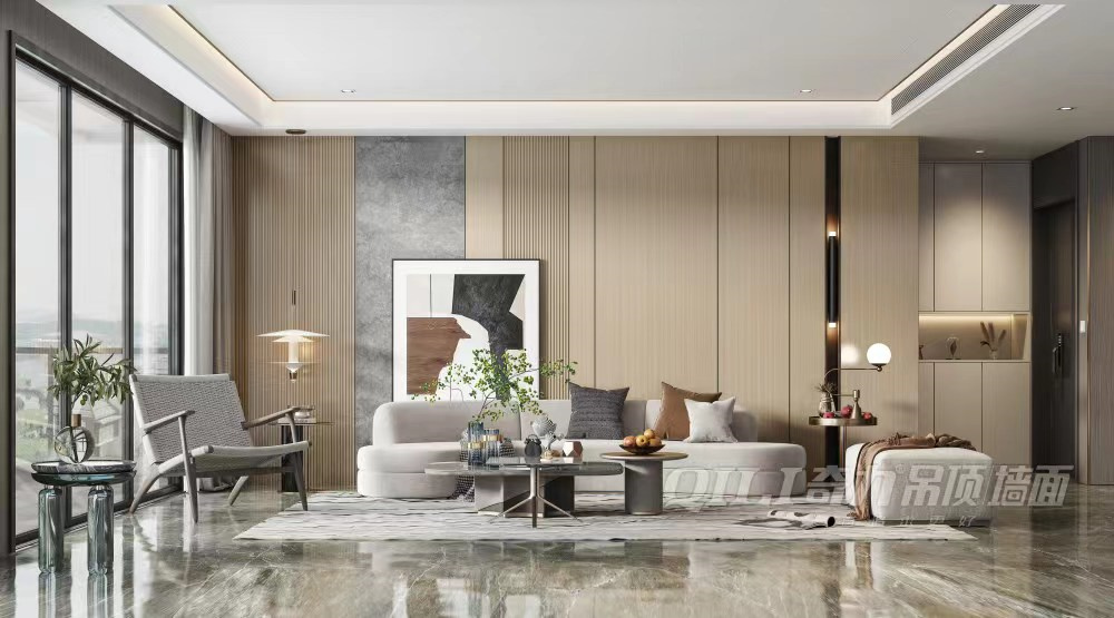 网红客厅沙发背景墙挂画现代简约,如何设计客厅沙发背景