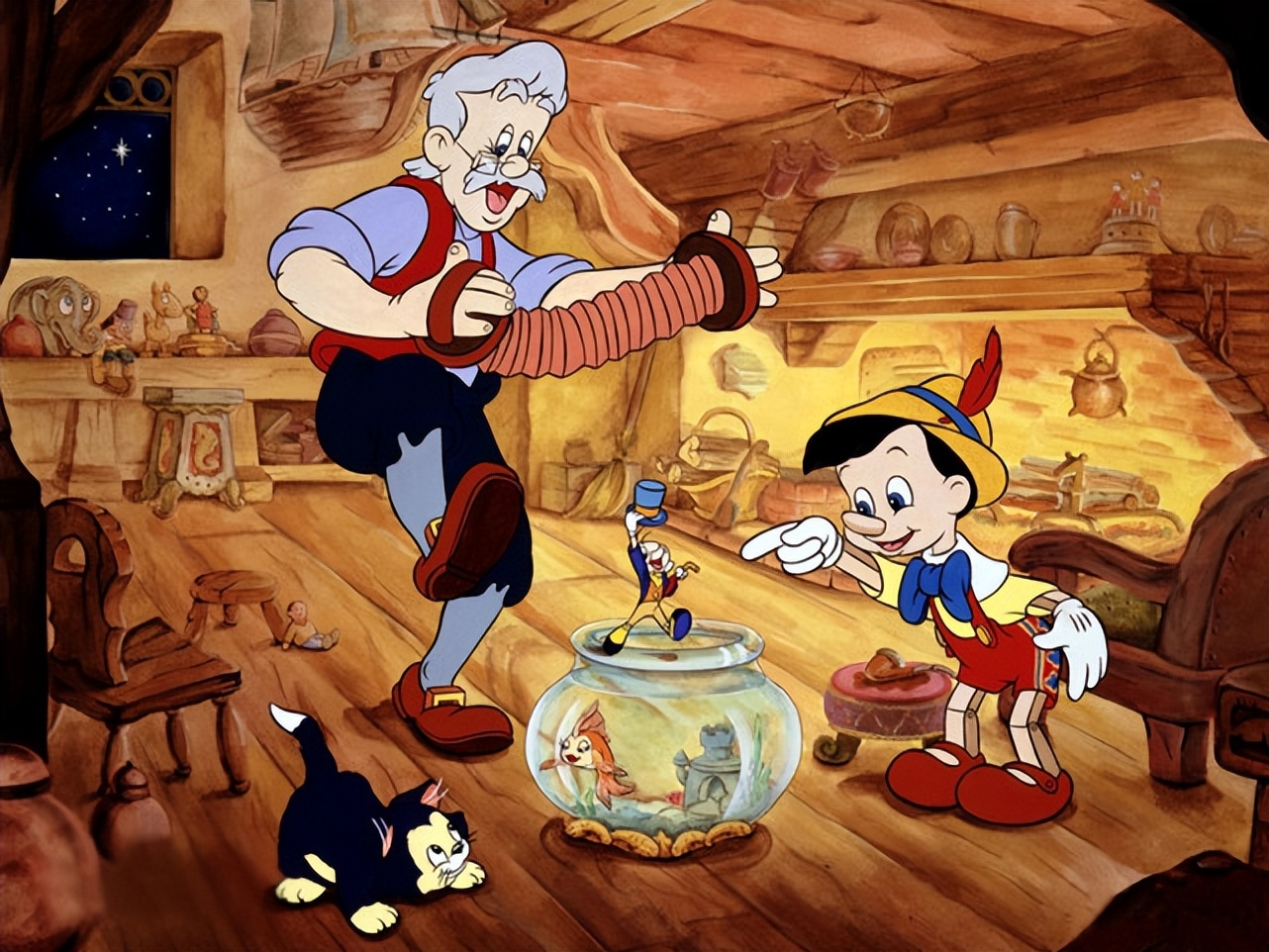 匹诺曹动画旧版,旧版匹诺曹真人电影