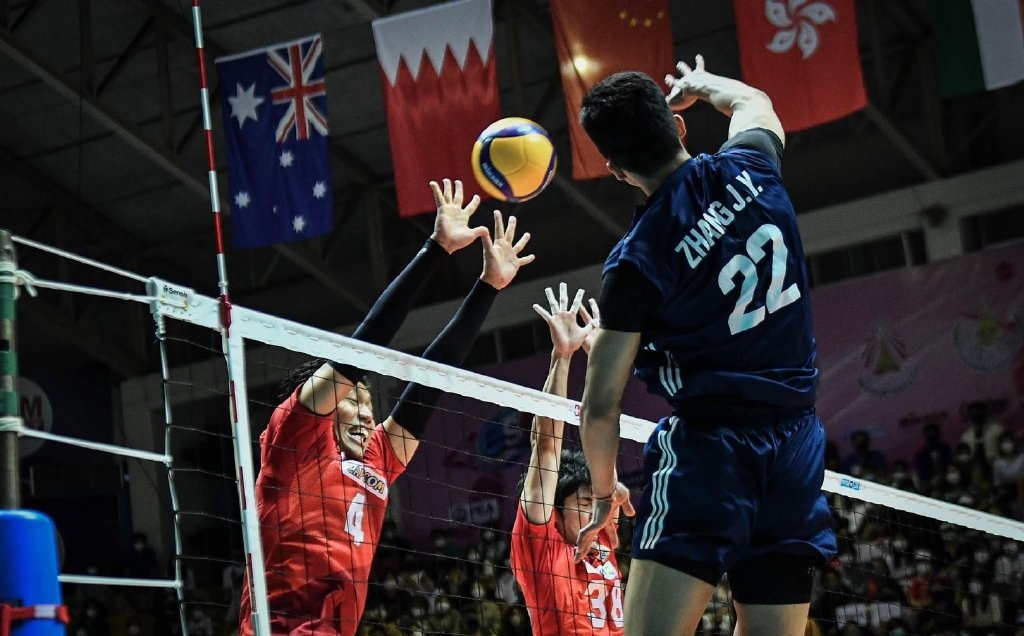 中国男排2-3不敌日本技术分析,亚锦赛中国男排vs日本男排回放