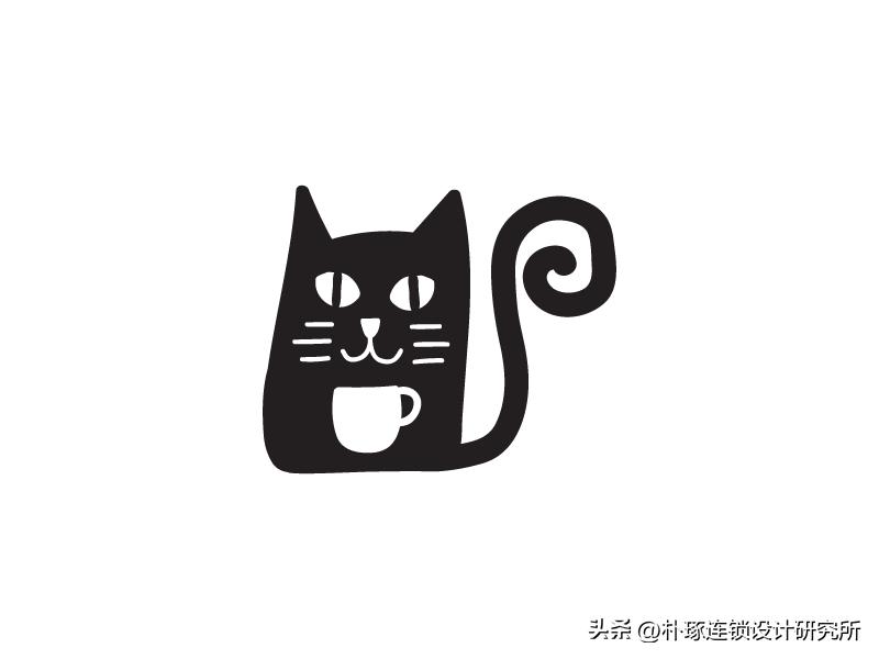 简约有特的杯子元素主题logo设计分享