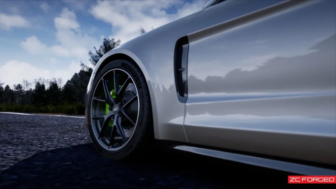 保时捷panamera改taycan前脸,保时捷panamera改装宽胎