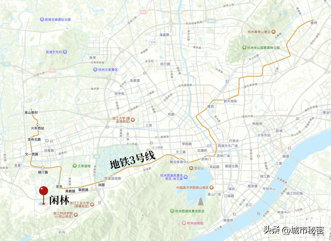 杭州闲林还有未来吗,杭州闲林目前有几号地铁