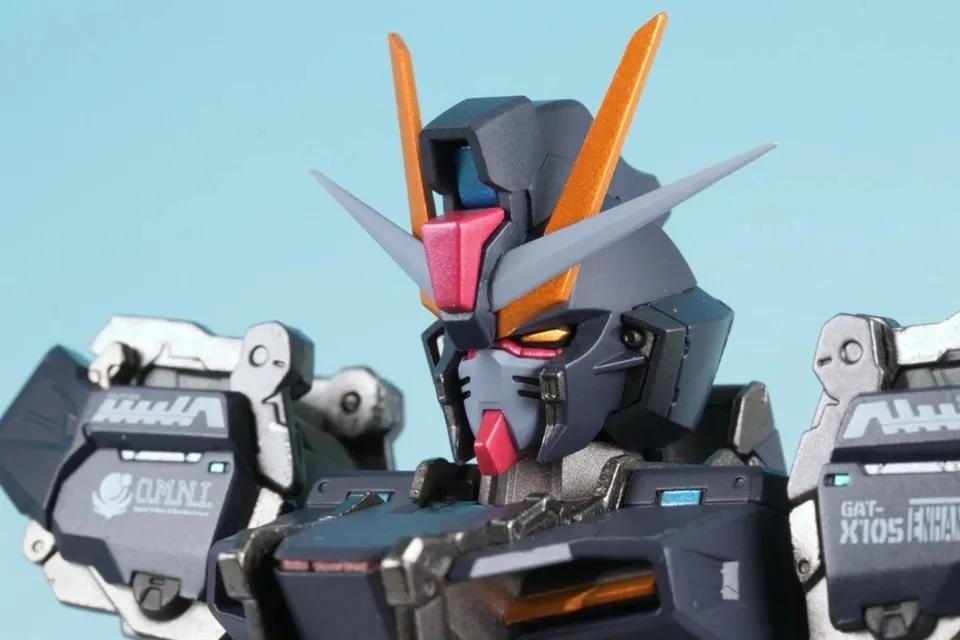 高达mg漆黑强袭测评,高达robot魂评测强袭