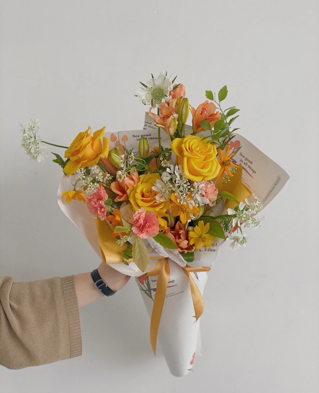 花艺教程花材打理知识,花艺教程常用花材及叶材有哪些