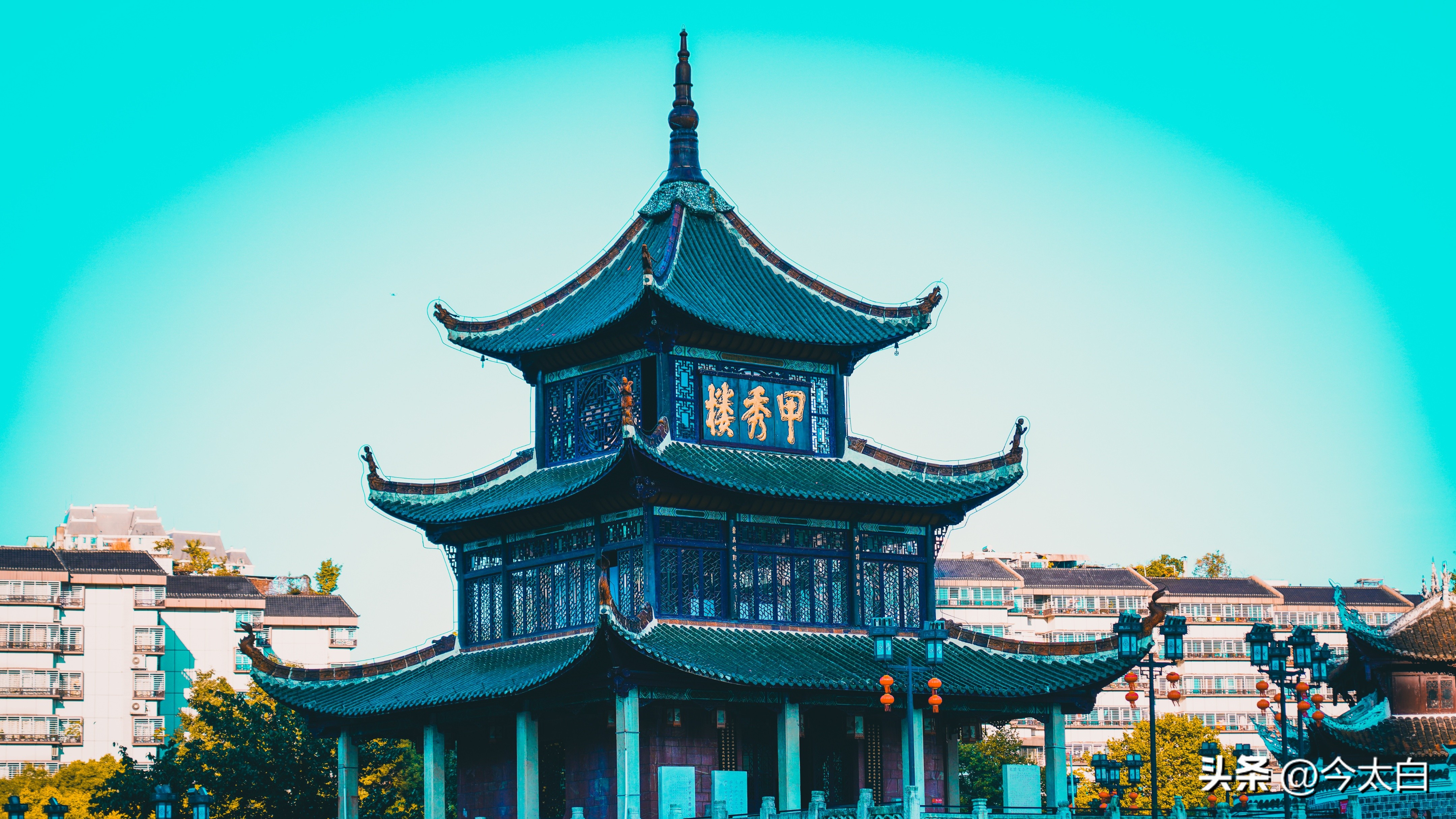 中国三大名楼照片及简介,九十年代中国四大名楼