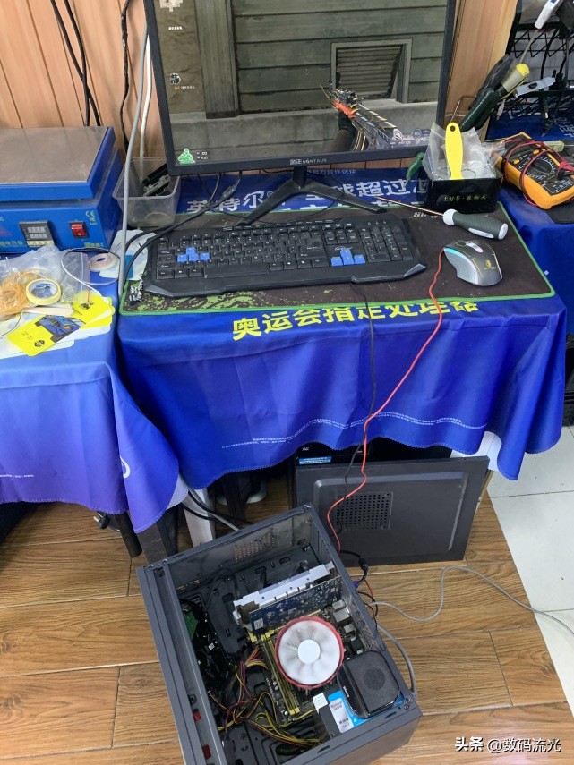 保安花200淘到游戏电脑，本来我还不相信，看了配置我都羡慕！