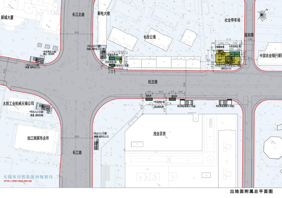 无锡地铁5号线与苏州地铁7号线,无锡地铁5号线春潮花园站位置
