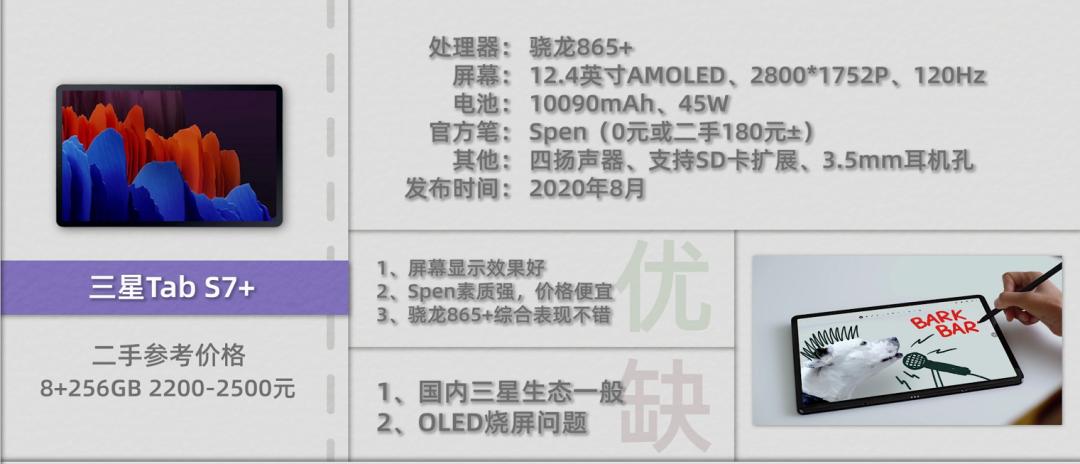 千元内最强二手平板,300左右二手平板推荐