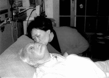 巴金生前录像,李小棠和巴金