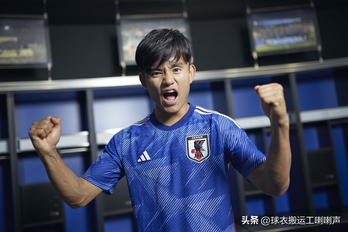 日本国家队历届球衣,2022世界杯预选赛日本