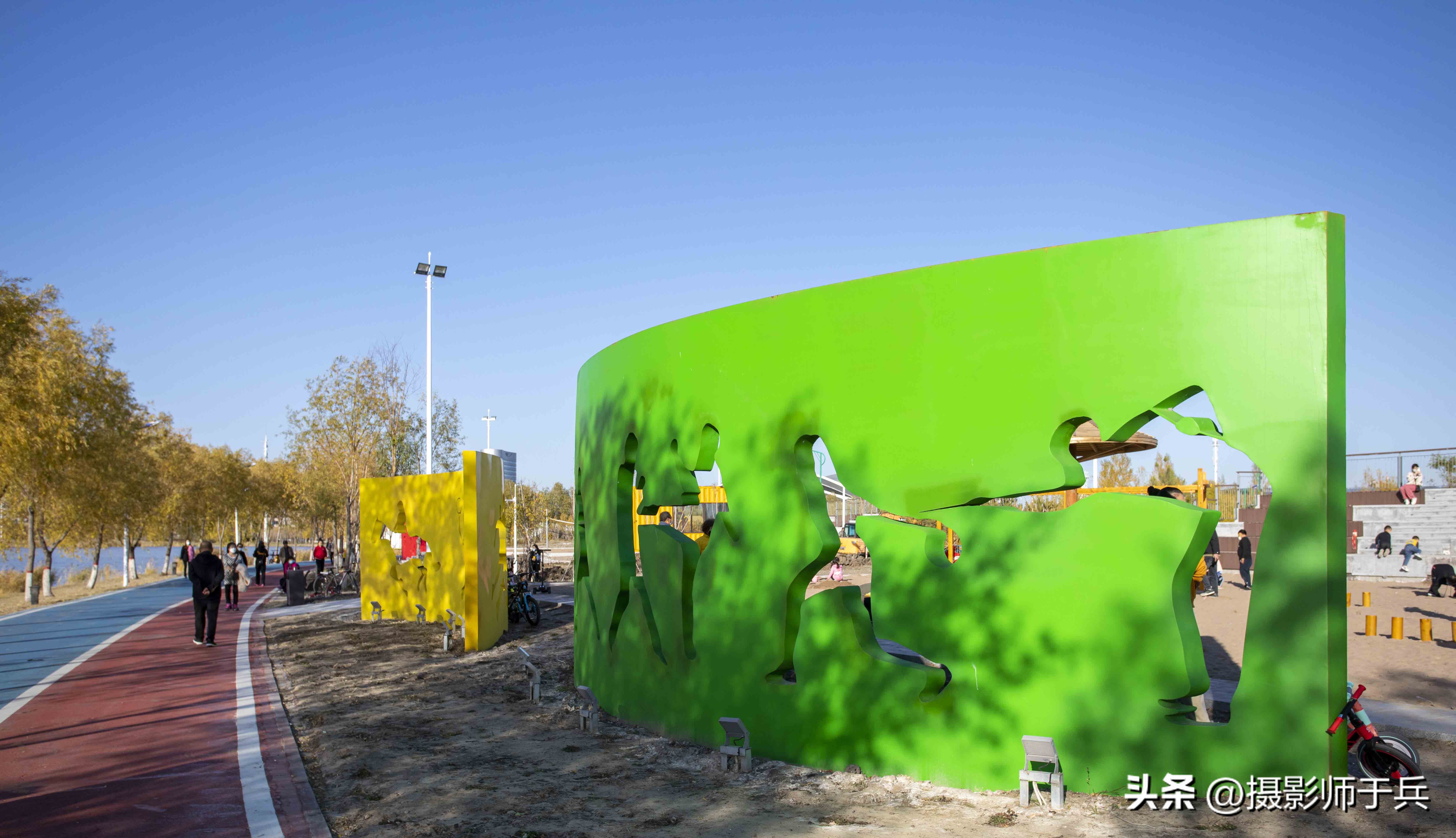 大庆环湖绿道,大庆滨水绿道创意空间