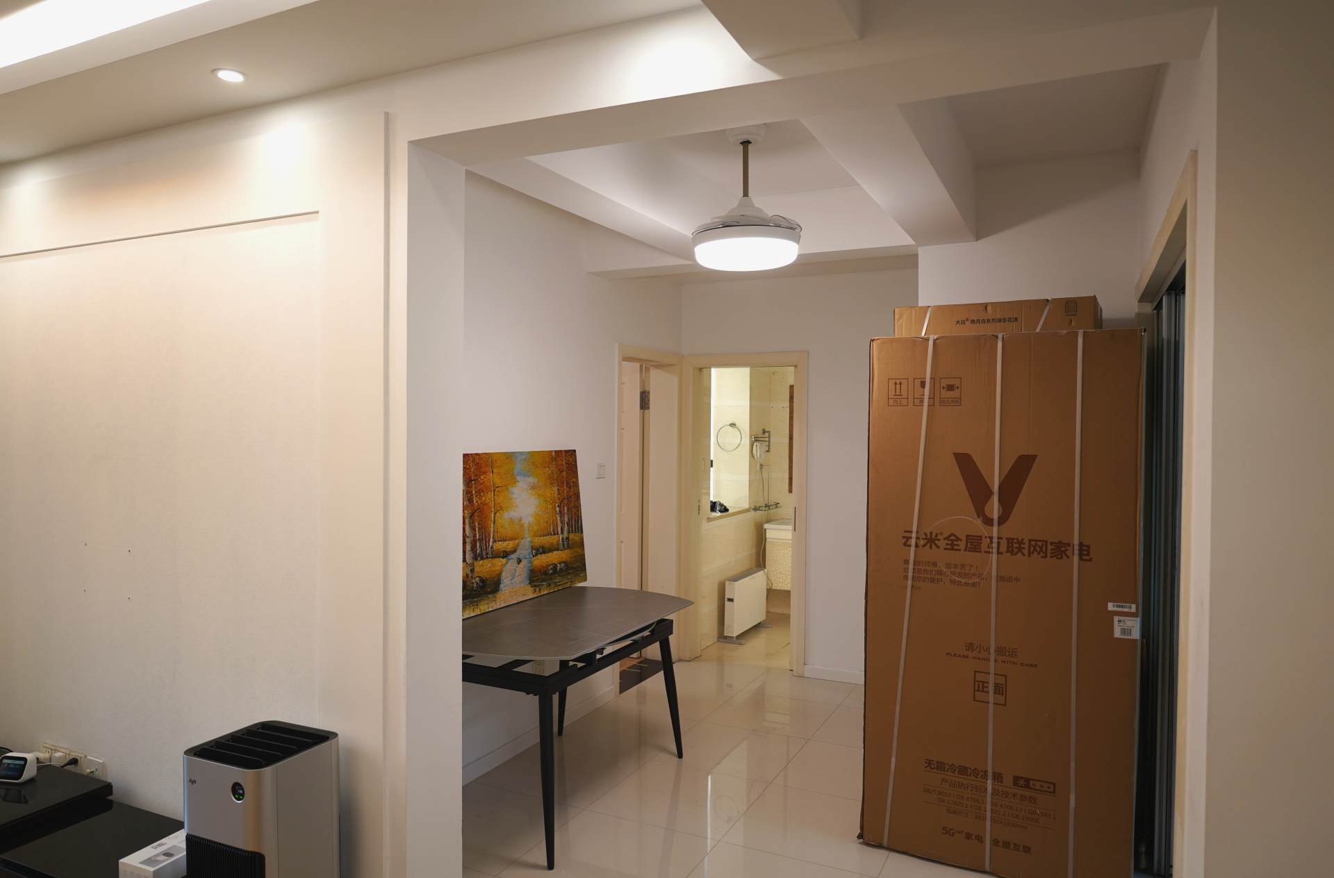 小户型也没有必要做全屋智能灯光,二手房客厅灯光改造