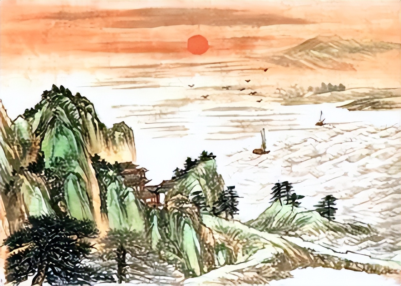 王湾在新春之际途经北固山,写下一首五言律诗,颈联堪称千古绝唱