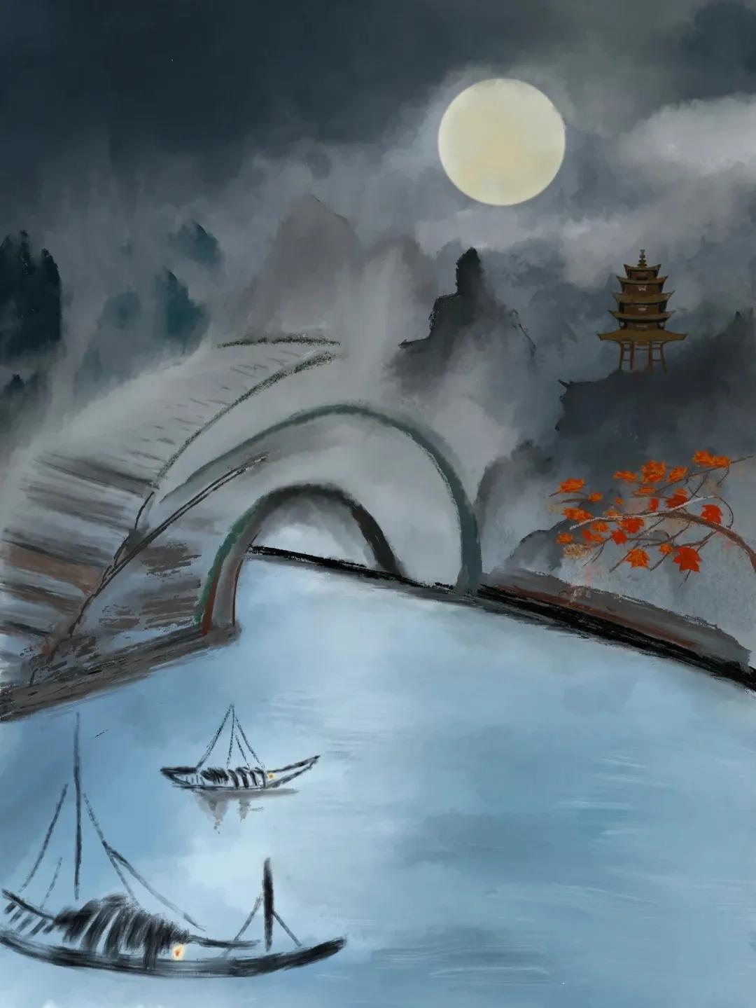 古诗文名句舟船,江上行舟诗句