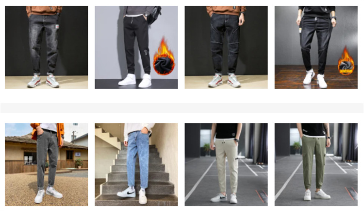 灰色休闲裤穿搭男生冬季,潮男秋冬必备的裤子种类