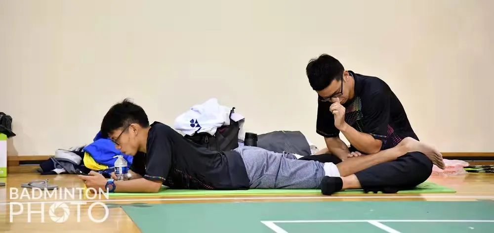 国羽队医出诊视频,国羽锻炼体力