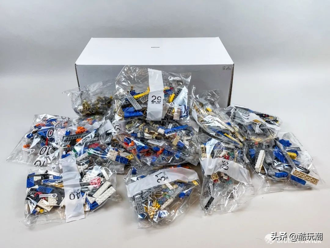 乐高伯纳乌足球场3800块,乐高皇家马德里球场