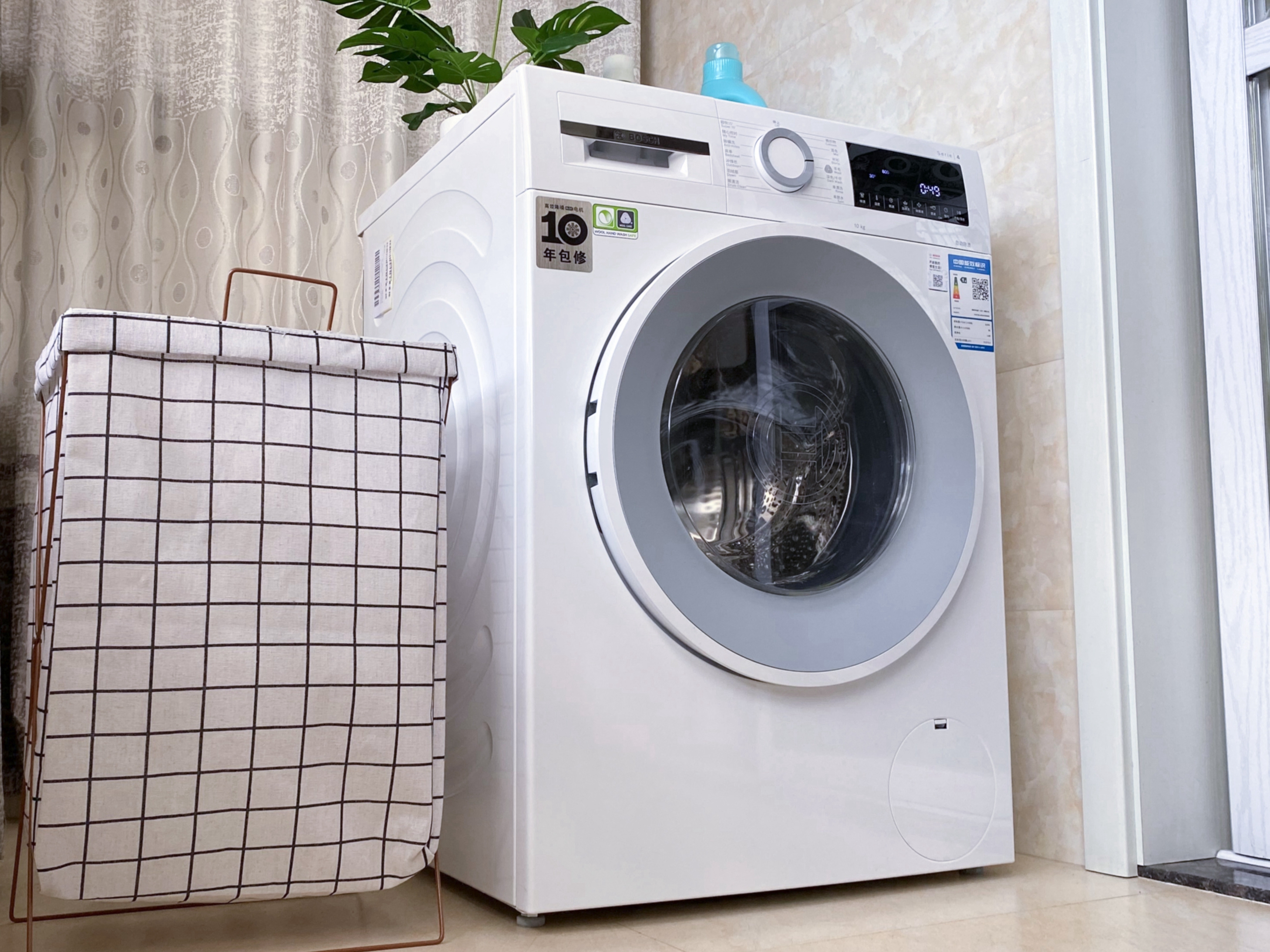 选好洗衣机，生活更安逸！博世云朵白羊毛洗10KG洗衣机使用评测