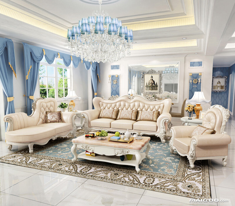 欧式真皮沙发大全图片,欧式沙发图片客厅