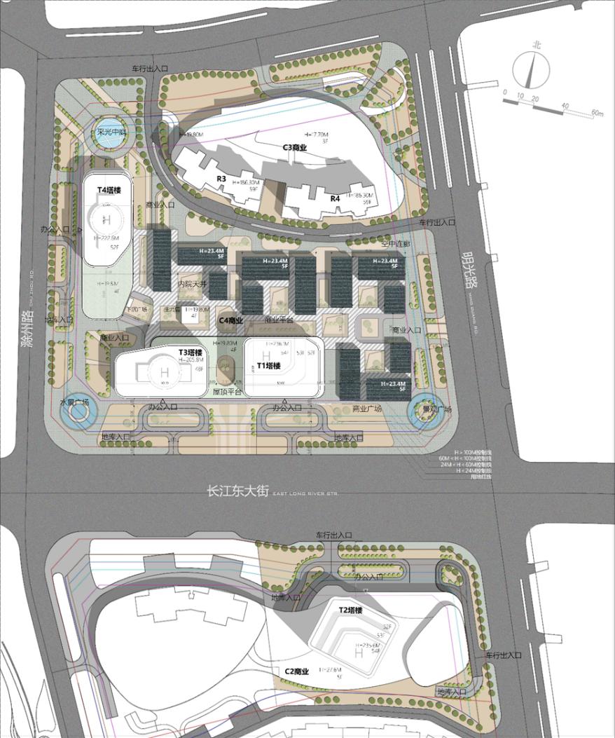 合肥政务区烂尾商场,商业中心烂尾事件