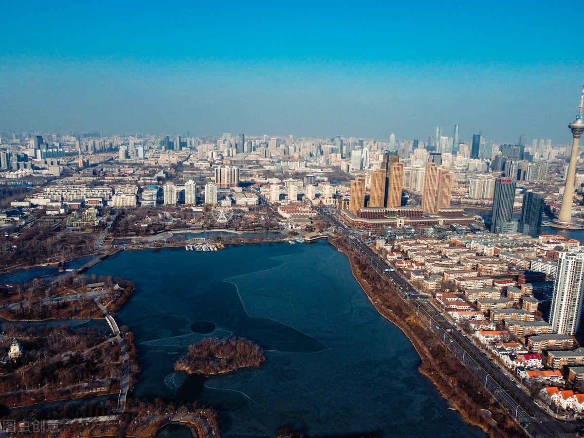 天津天塔湖风景区图片高清,天津天塔湖景区属哪个区