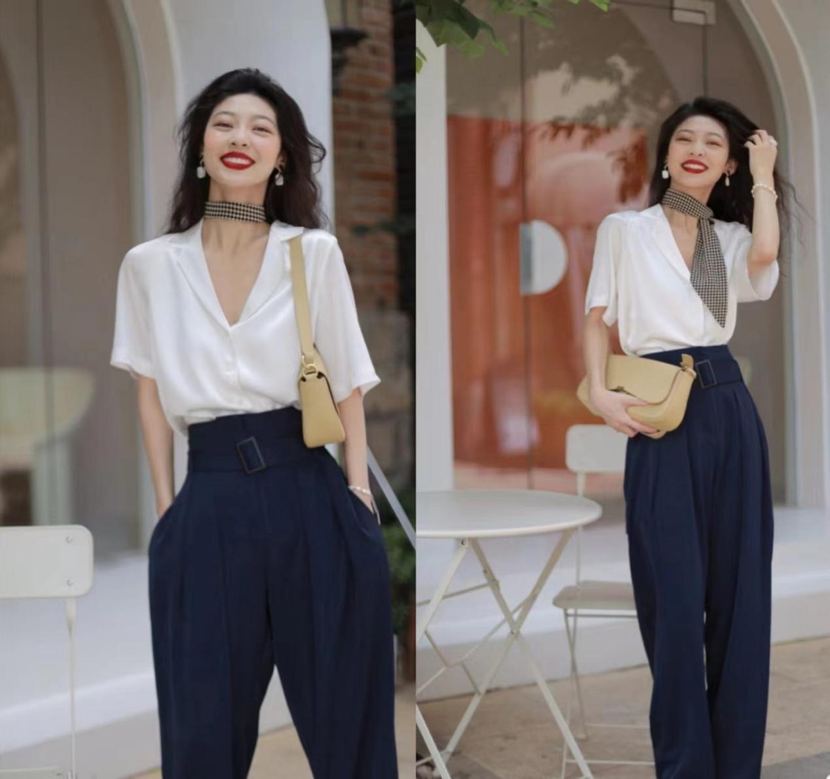 穿阔腿裤里面穿什么裤子显瘦好看,穿腻了阔腿裤不妨试试这3种裤子