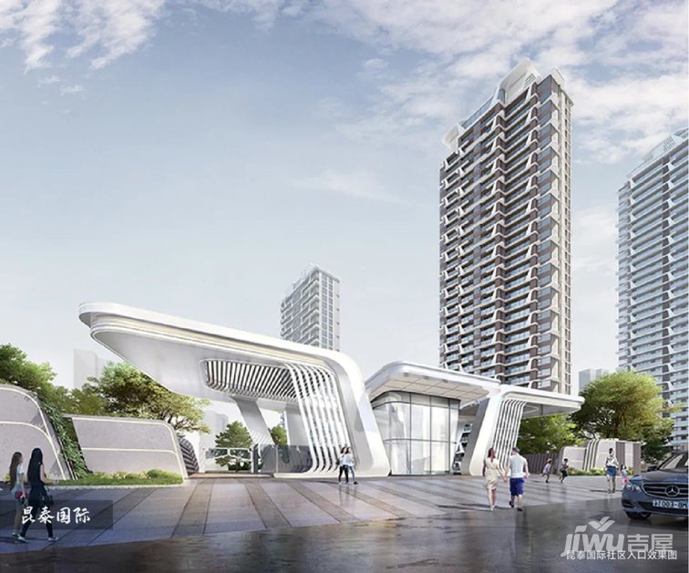 保定昆泰国际和昆仑国际,保定昆泰国际效果图