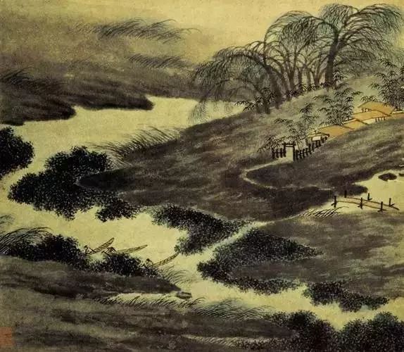 明清高清山水作品欣赏,明代山水名画图片欣赏