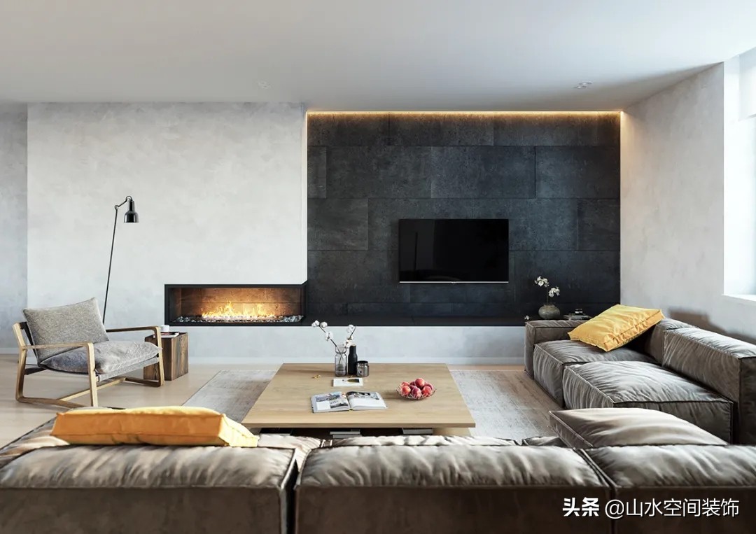 冬日围炉煮茶家用,温馨冬日壁炉之家