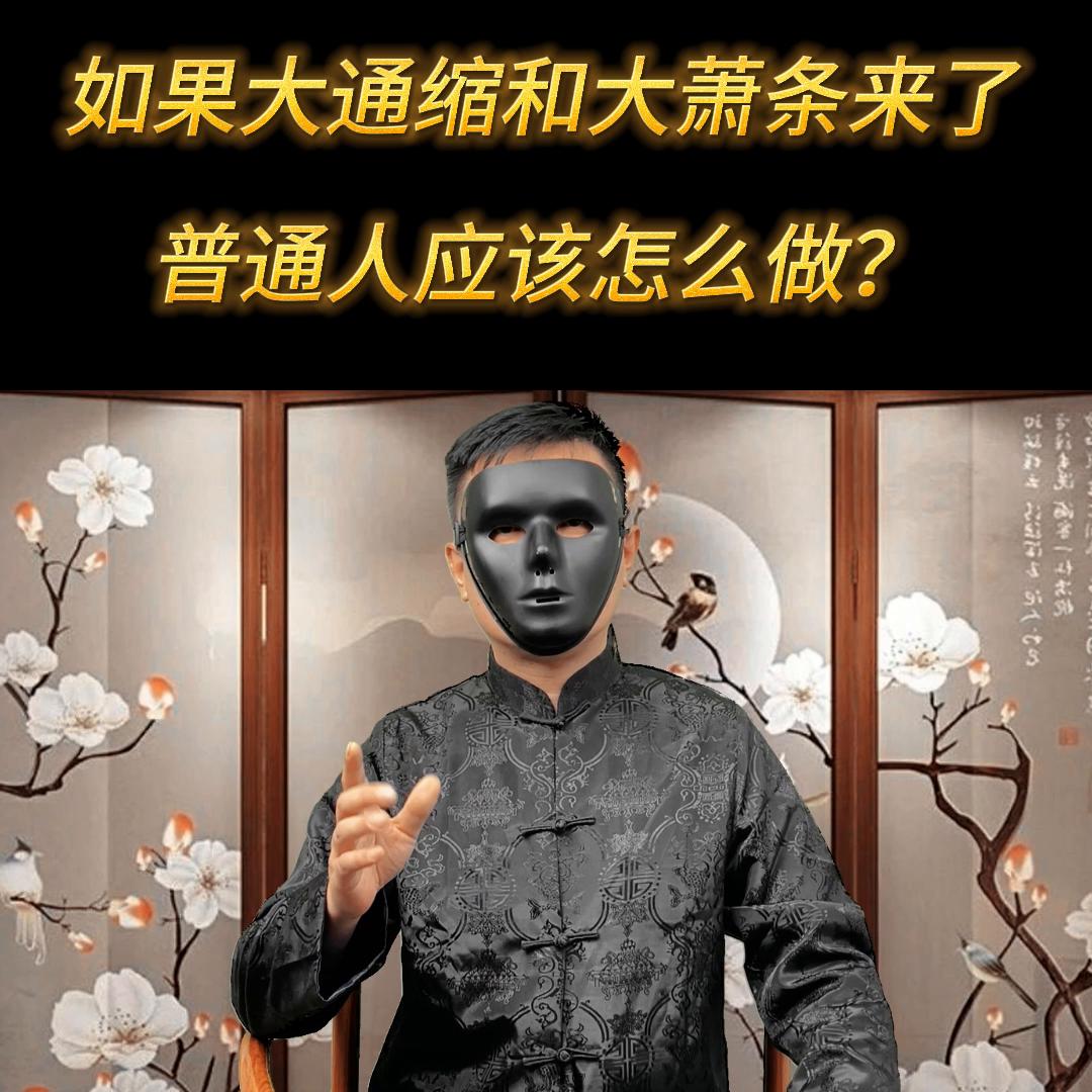 大通缩大萧条怎样应对,大通缩大萧条普通人如何应对