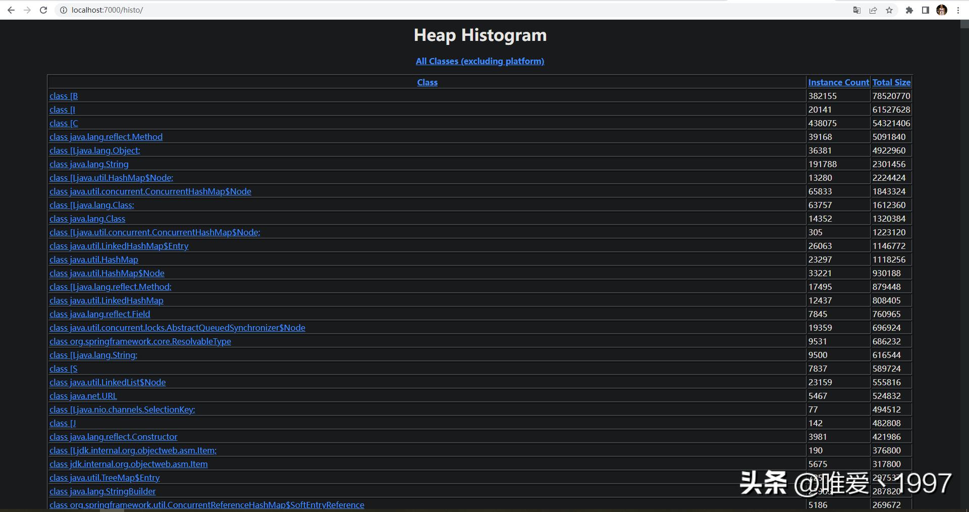 怎么查看java进程占用内存,java查看一个对象的占用内存参数
