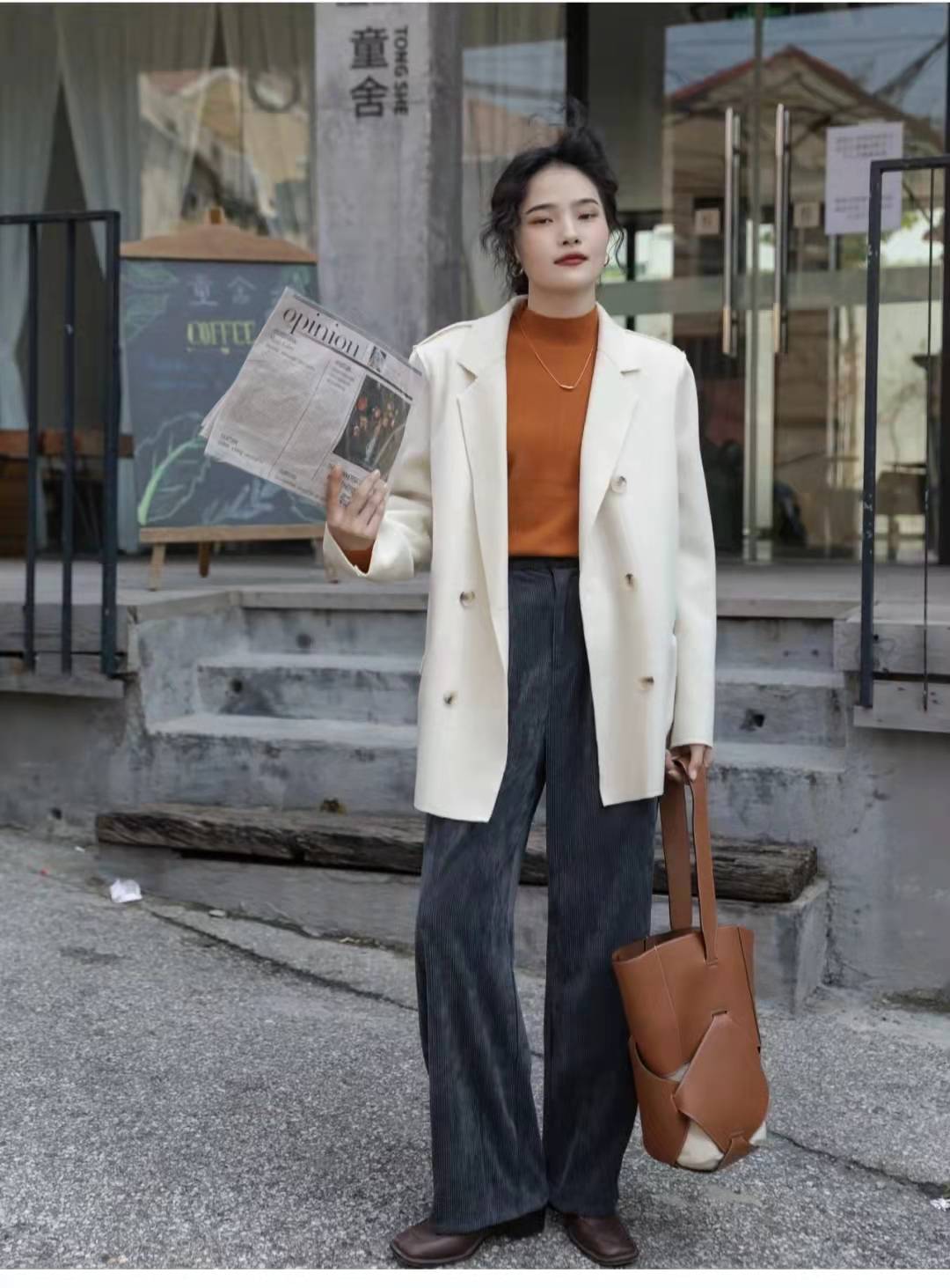 男士灯芯绒夹克配什么裤子,灯芯绒裤子配什么衣服好看女