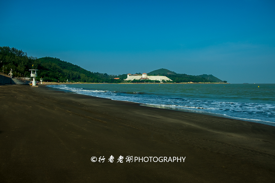 澳门可游泳的沙滩,澳门黑沙滩露营地
