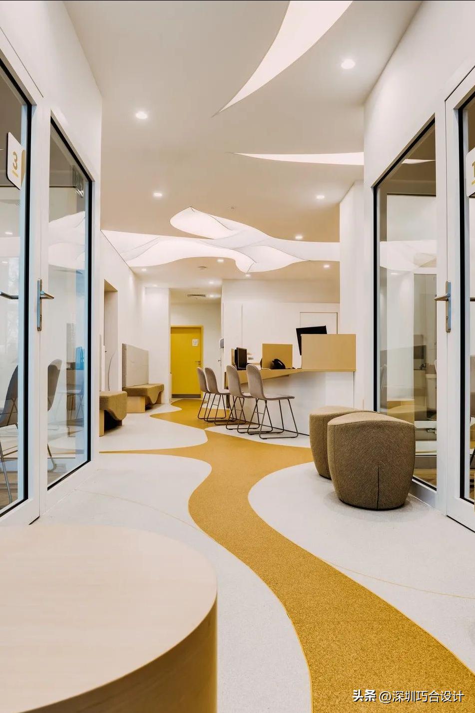 中医门诊设计效果图,特色门诊设计