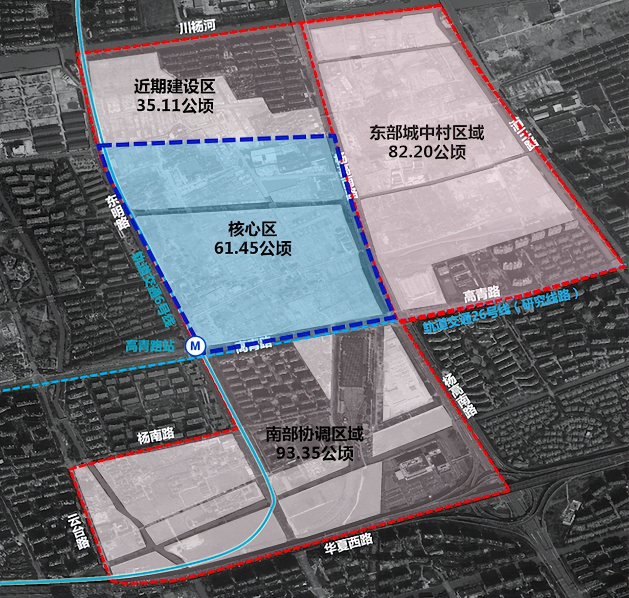 不拼分，千万级买入市区！中兴路桃浦三林滨江北蔡，你选谁？