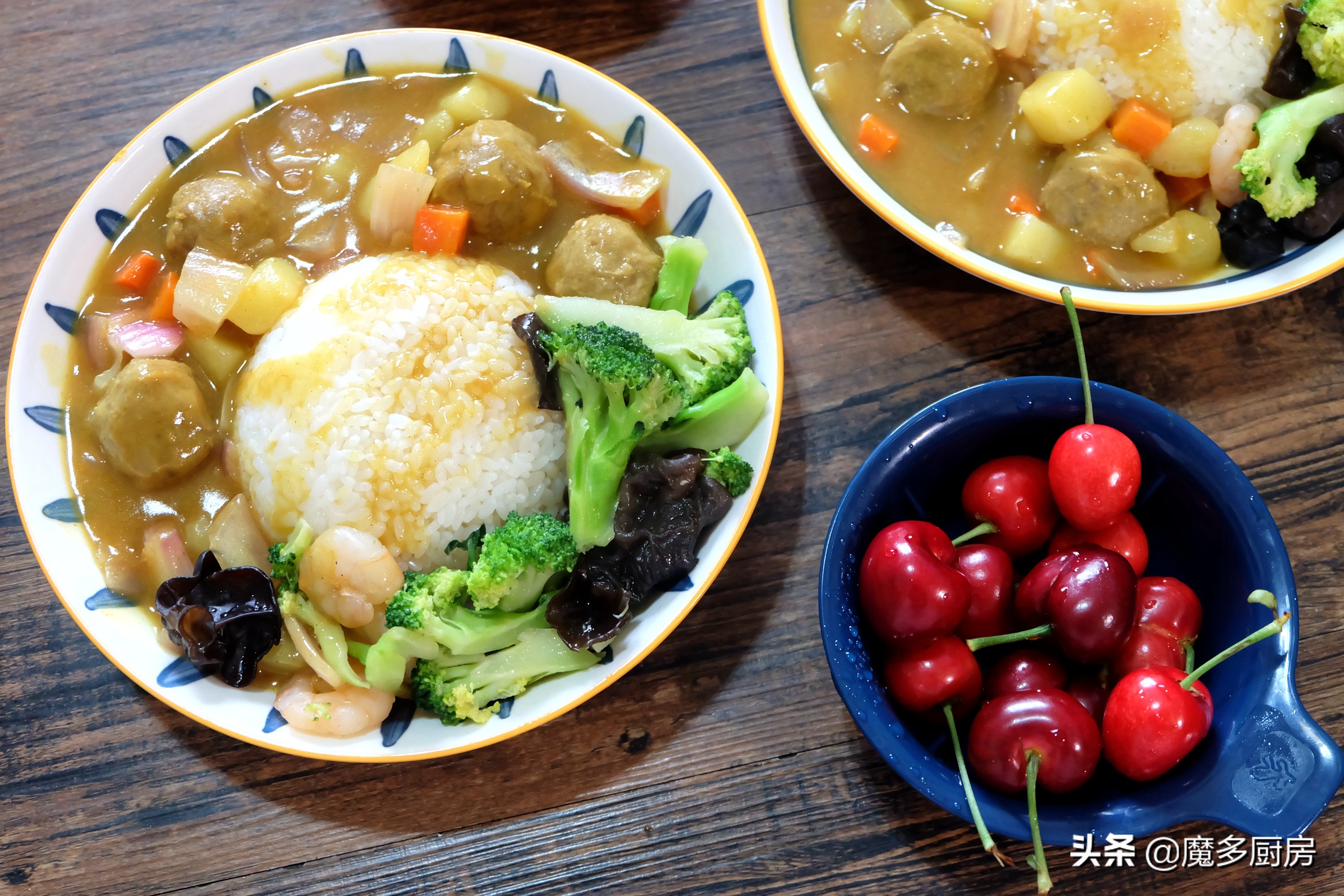 荤素盖饭,小孩盖饭怎么做好吃